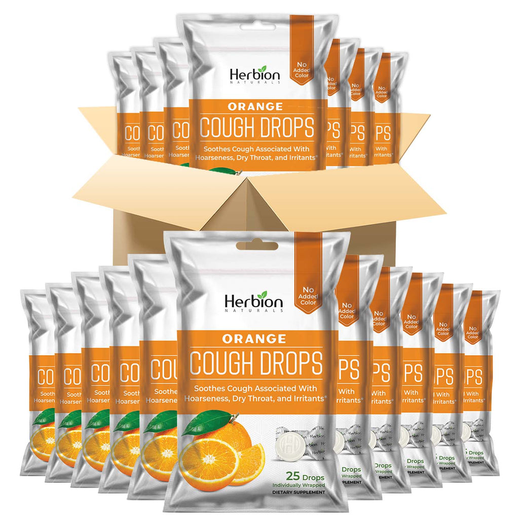 Cough Drops Pouch Orange Master