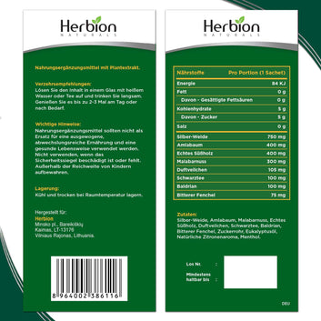 Herbion Naturals Respiratory Care Kräutergranulat - 10 Ct für die ganze Familie - Fördert gesunde Nasengänge & Atemwegsfunktion - Lindert Erkältungs- und Grippesymptome - Unterstützt das Immunsystem