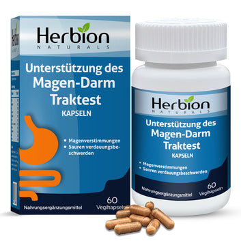 Herbion Naturals Gastro-Intestinal Herbal Blend Capsules, 60 Vegicaps