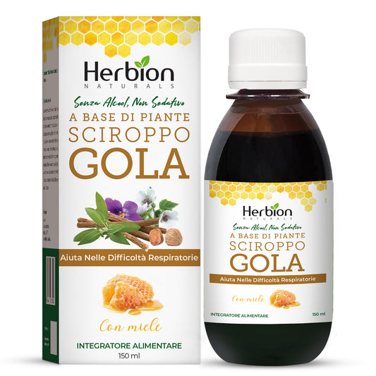 Herbion Naturals Sciroppo per la tosse Miele 150 ml