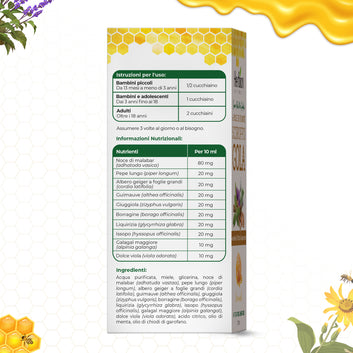 Herbion Naturals Sciroppo per la tosse Miele 150 ml