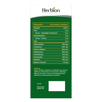 Herbion Naturals Respiratory Care Natural Lemon Flavoured Granules, Pack of 10 Bags - Relieves Cold and Flu Symptoms (Pack of 24)