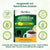 Herbion Naturals Respiratory Care Natural Lemon Flavoured Granules, Pack of 10 Bags - Relieves Cold and Flu Symptoms (Pack of 24)