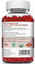 Herbion Naturals Bio-Apfelessig-Gummis mit der „Mutter“, Verdauungs- und Entgiftungshilfe, auf Pektinbasis, vegan, hergestellt in den USA – (120 Gummis)